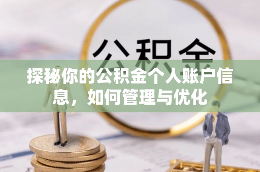 泸西探秘你的公积金个人账户信息，如何管理与优化
